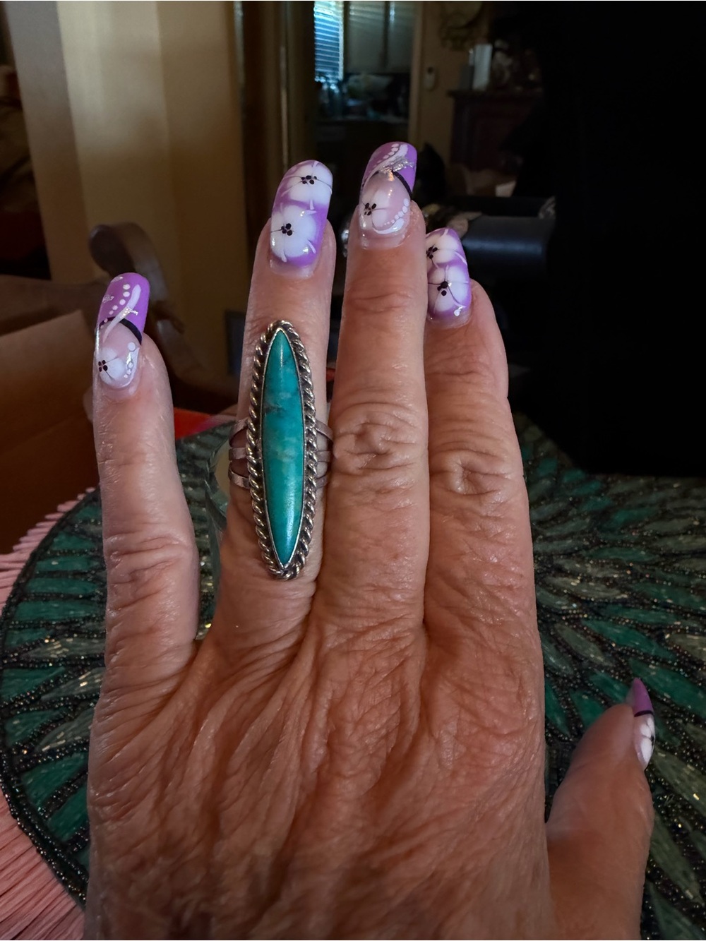 Gorgeous Turquoise Ring Native American